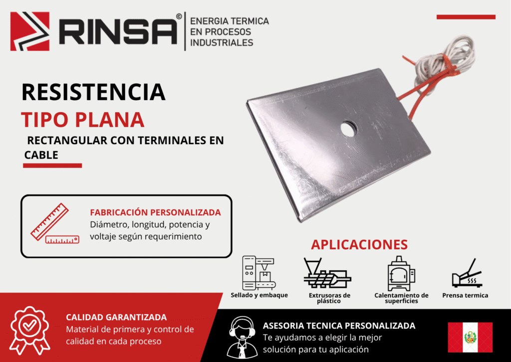 RESISTENCIA TIPO PLANA