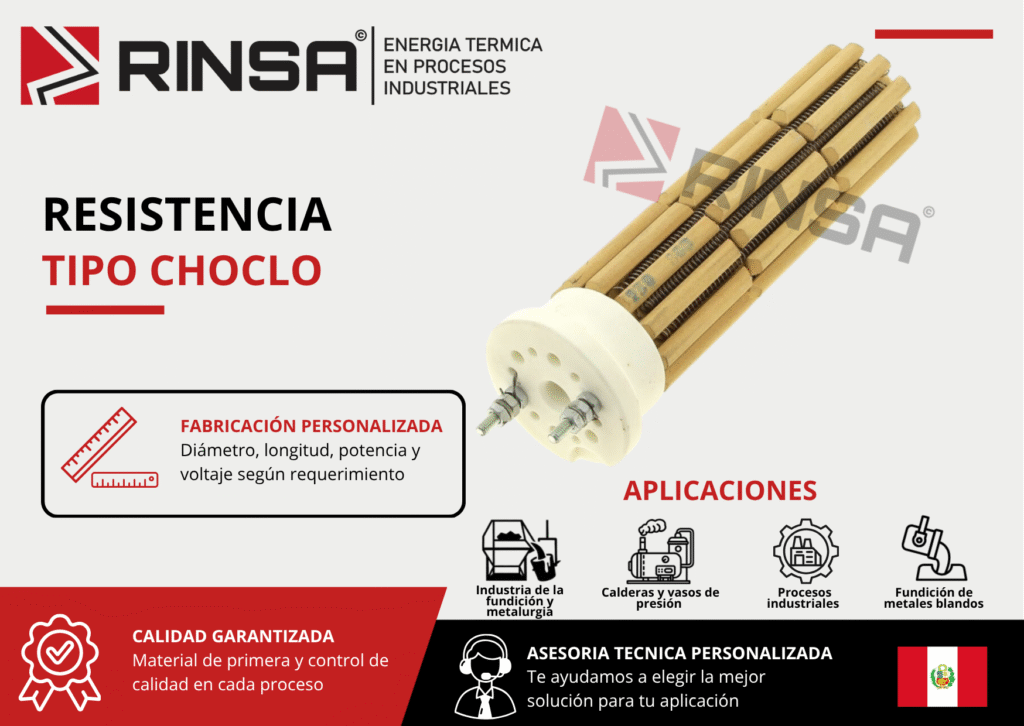 RESISTENCIA TIPO CHOCLO - RINSA