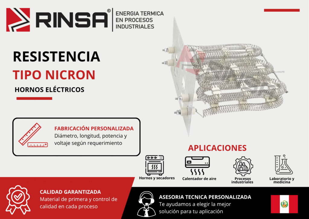 RESISTENCIA TIPO NICRON - RINSA