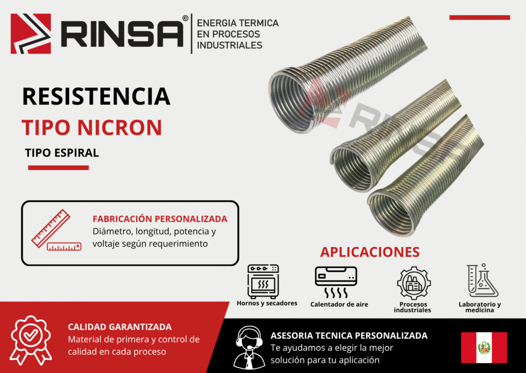 RESISTENCIA TIPO NICRON - RINSA