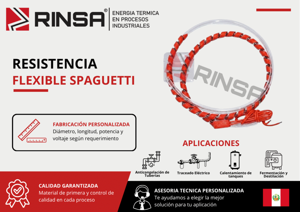 RESISTENCIA FLEXIBLE - RINSA