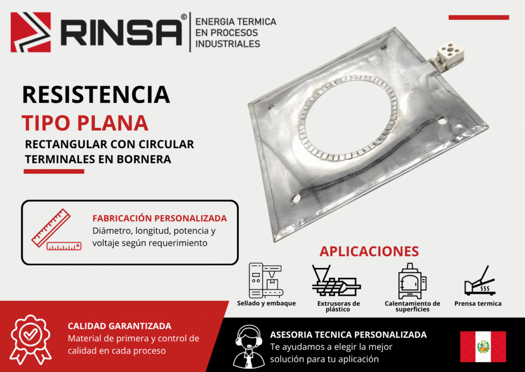 RESISTENCIA TIPO PLANA